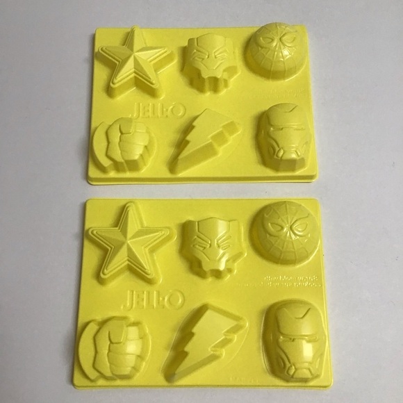 Marvel Avengers Jello Jigglers Molds Kit 12 Jello Shots Bar NO JELLO NEW 2020 - Picture 2 of 9